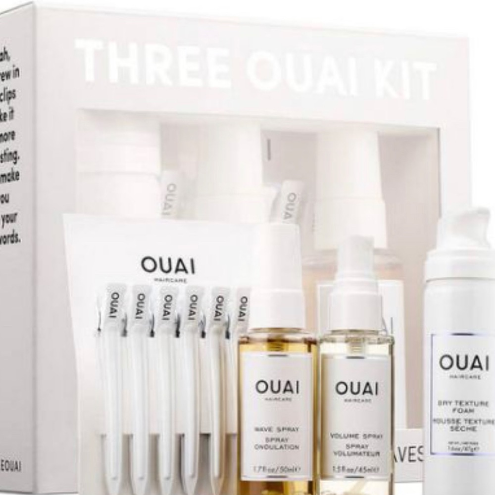 Brand new “Three Ouai” Kit from Ouai Haircare
